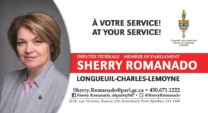 Sherry Romando Député Fédéral